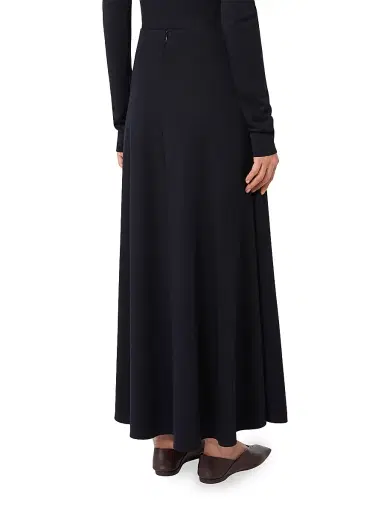 Max Mara Women's Wool Jersey Skirt - Ultramarine - Size Large | Thumbnail 3