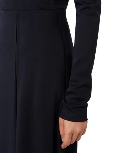 Max Mara Women's Wool Jersey Skirt - Ultramarine - Size Large | Thumbnail 4