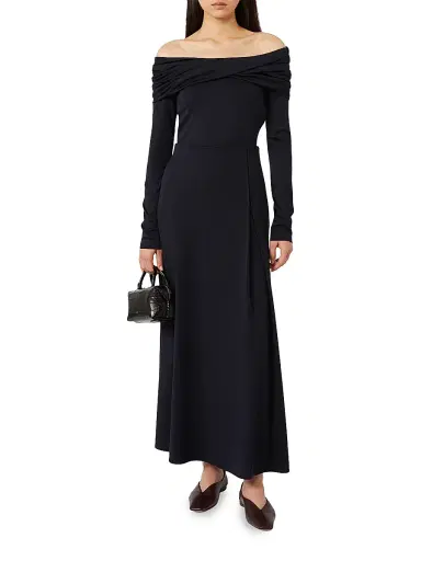 Max Mara Women's Wool Jersey Skirt - Ultramarine - Size Large | Thumbnail 6