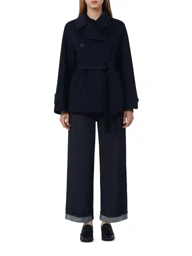 Max Mara Women's Denim Turn Up Jeans - Ultramarine - Size 10 | Thumbnail 5