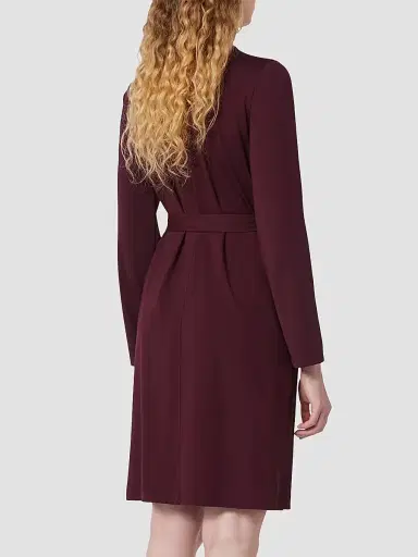 Weekend Max Mara Women's Milano Knit Jersey Dress - Bordeaux | Thumbnail 4