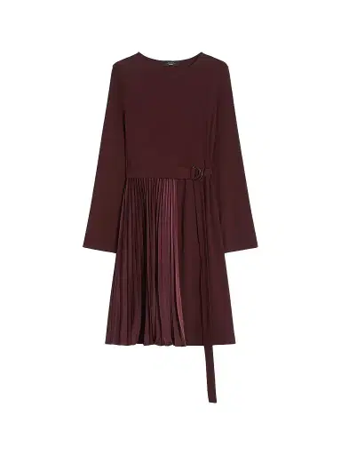 Weekend Max Mara Women's Milano Knit Jersey Dress - Bordeaux | Thumbnail 1