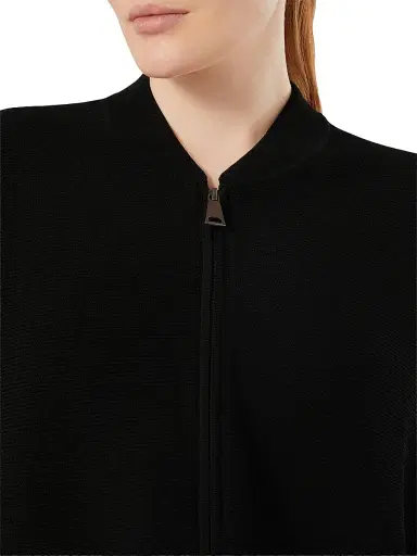 Marina Rinaldi Women's Viscose Cardigan - Black - Size XL | Thumbnail 4