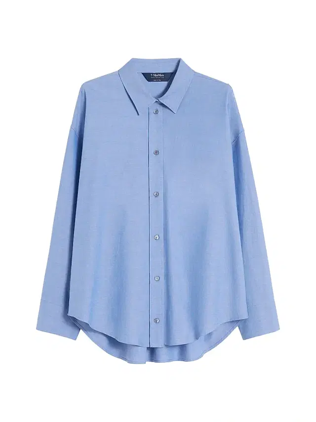 Max Mara Women's Cotton Oxford Shirt - Light Blue