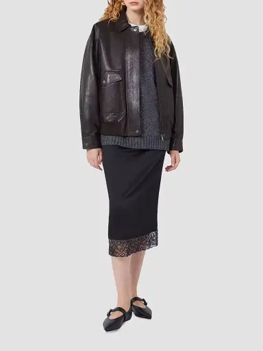 Weekend Max Mara Women's Washed Satin Skirt | Thumbnail 3 Weekend Max Mara Women's Washed Satin Skirt | Thumbnail 3