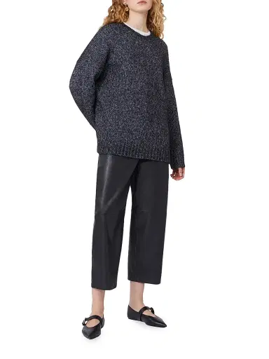 Weekend Max Mara Women's Leather Trousers | Thumbnail 5 Weekend Max Mara Women's Leather Trousers | Thumbnail 5