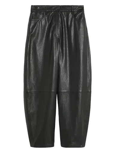 Weekend Max Mara Women's Leather Trousers | Thumbnail 1 Weekend Max Mara Women's Leather Trousers | Thumbnail 1