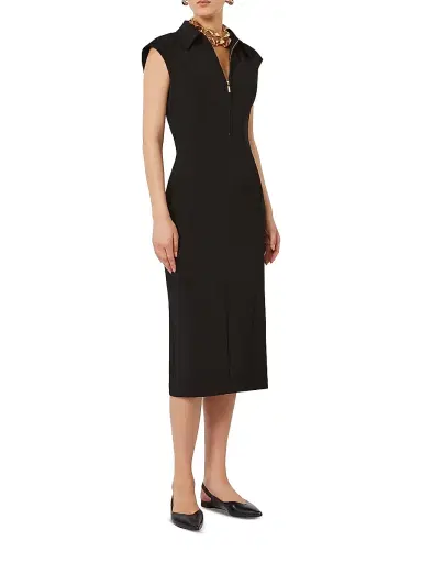 Max Mara Women's Cady Midi Dress - Black - Size 14 | Thumbnail 3 Max Mara Women's Cady Midi Dress - Black - Size 14 | Thumbnail 3