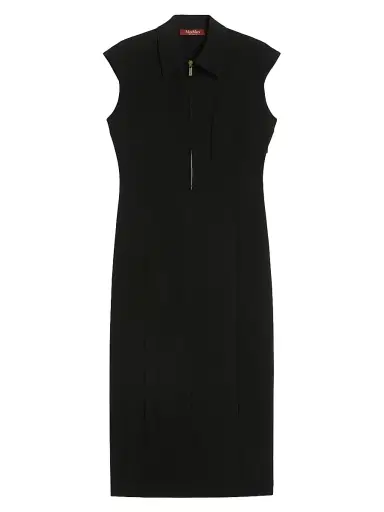 Max Mara Women's Cady Midi Dress - Black - Size 14 | Thumbnail 1 Max Mara Women's Cady Midi Dress - Black - Size 14 | Thumbnail 1