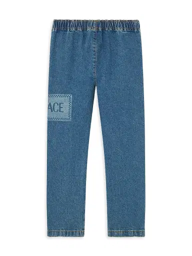 Versace Little Kid's & Kid's 90s Vintage Logo Denim Pants - Blue - Size 8 | Thumbnail 2 Versace Little Kid's & Kid's 90s Vintage Logo Denim Pants - Blue - Size 8 | Thumbnail 2