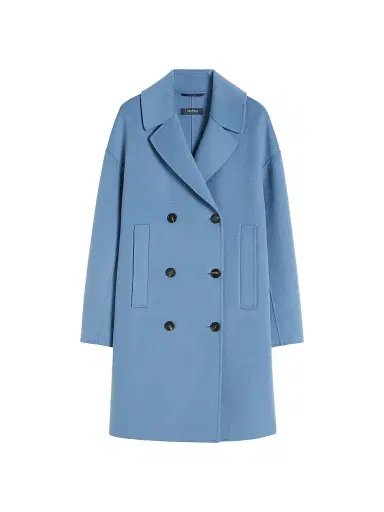 Max Mara Women's Wool Broadcloth Midi Coat | Thumbnail 1 Max Mara Women's Wool Broadcloth Midi Coat | Thumbnail 1