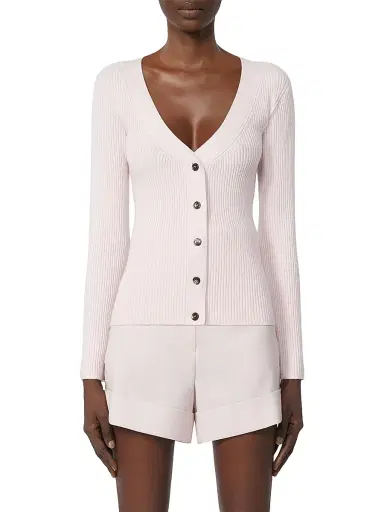 Max Mara Women's Wool and Cashmere Jumper - Pink - Size Large | Thumbnail 2
