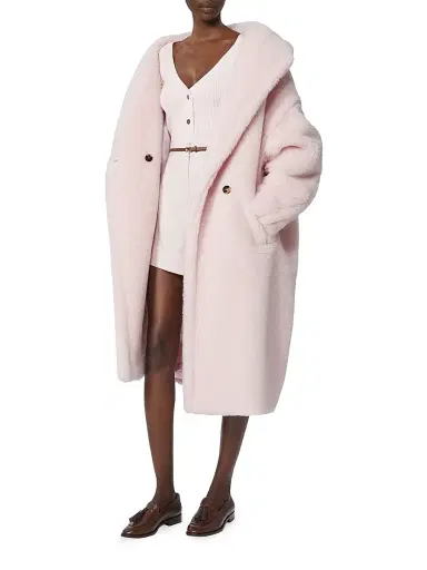Max Mara Women's Wool and Cashmere Jumper - Pink - Size Large | Thumbnail 4