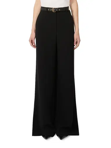 Max Mara Women's Cady Trousers - Black - Size 16 | Thumbnail 2