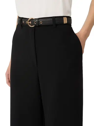 Max Mara Women's Cady Trousers - Black - Size 16 | Thumbnail 4