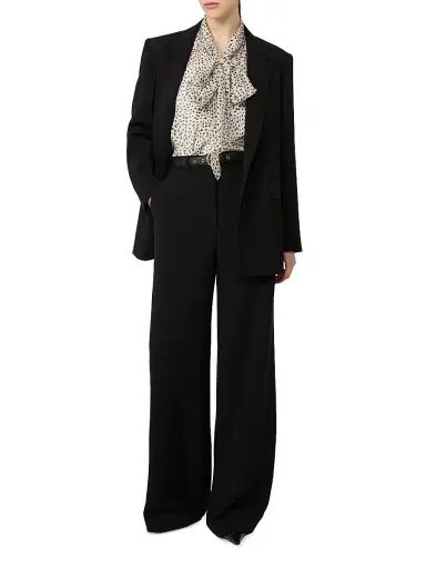 Max Mara Women's Cady Trousers - Black - Size 16 | Thumbnail 5
