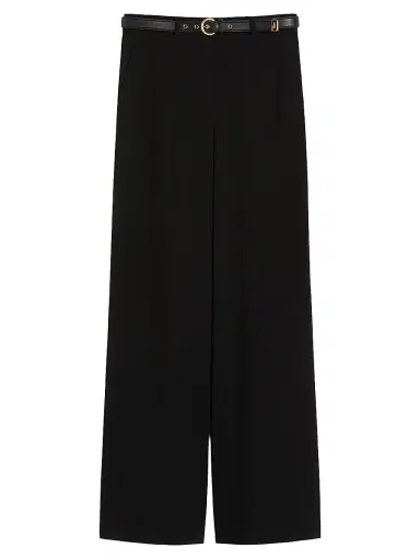 Max Mara Women's Cady Trousers - Black - Size 16 | Thumbnail 1