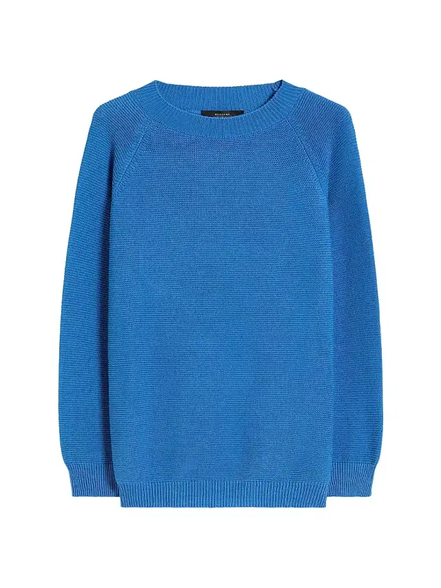 Women's Cotton Sweater - Cornflower Blue Women's Cotton Sweater - Cornflower Blue