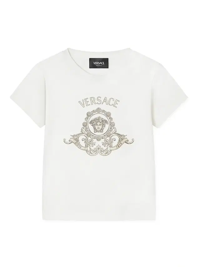 Baby Boy's & Little Boy's Medusa Crest Jersey T-Shirt - White