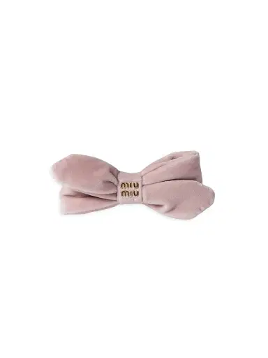 Miu Miu Women's Velvet Hair Clip | Thumbnail 1 Miu Miu Women's Velvet Hair Clip | Thumbnail 1