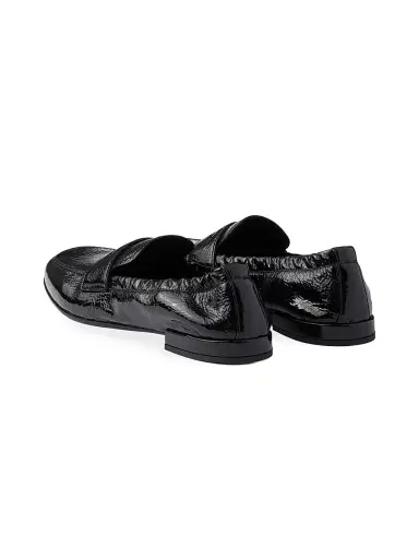 Prada Women's Shuffle Patent Leather Loafers - Black | Thumbnail 3 Prada Women's Shuffle Patent Leather Loafers - Black | Thumbnail 3