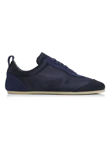 Jil Sander Women's Panelled Satin Low-Top Sneakers - Ink - Size 11 | Thumbnail 1