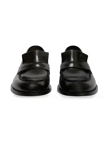 Jil Sander Men's Lattanzi Leather Loafers - Black - Size 12 | Thumbnail 5