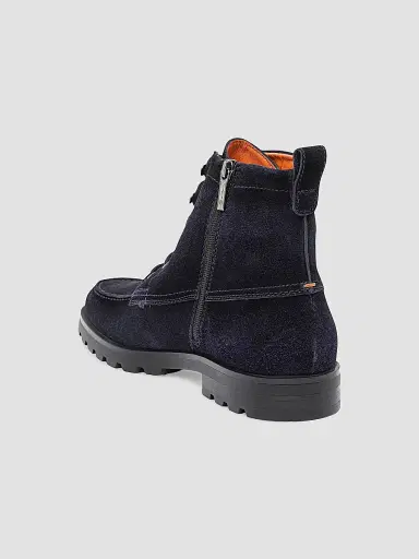 Santoni Men's Flair Suede Boots | Thumbnail 3