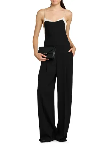 Tom Ford Women's Mini Aube Leather Shoulder Clutch - Black | Thumbnail 3