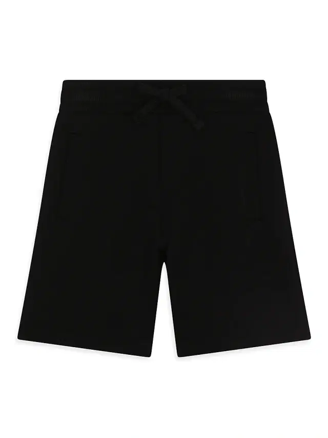Dolce & Gabbana Little Boy's & Boy's Drawstring Cotton Shorts - Black