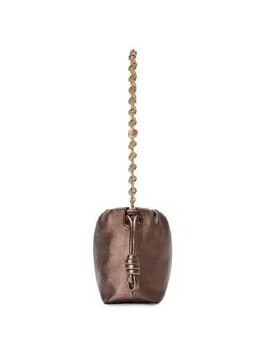 Loewe Women's Mini Flamenco Metallic Leather Clutch | Thumbnail 3 Loewe Women's Mini Flamenco Metallic Leather Clutch | Thumbnail 3
