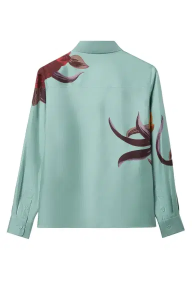 La DoubleJ Boy Shirt - Peony Placee | Thumbnail 5
