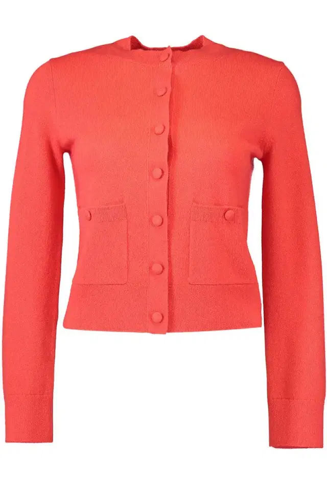 MONIQUE LHUILLIER Button Front Cardigan