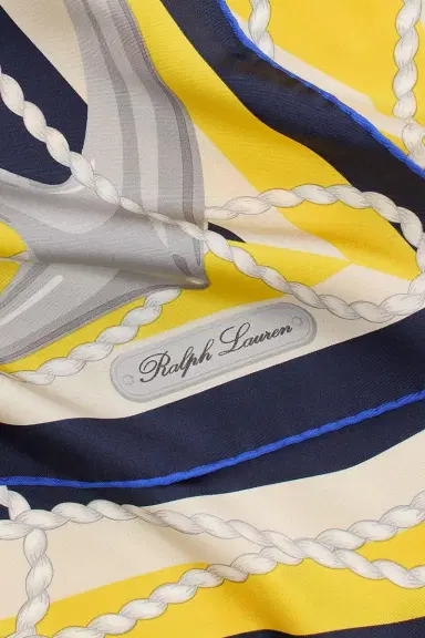 Ralph Lauren Striped Nautical Square Scarf | Thumbnail 4