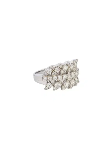 Wish Fine Jewelry 1.88ct Diamond 14K Gold Statement Eternity Ring | Thumbnail 2 Wish Fine Jewelry 1.88ct Diamond 14K Gold Statement Eternity Ring | Thumbnail 2