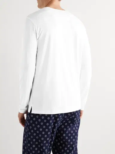 Derek Rose Basel Stretch Micro Modal Jersey T-Shirt - Men | Thumbnail 3