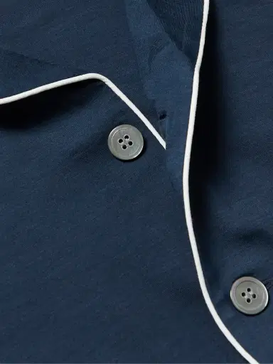 Derek Rose Basel Stretch Micro Modal Jersey Pyjama Set - Men | Thumbnail 4 Derek Rose Basel Stretch Micro Modal Jersey Pyjama Set - Men | Thumbnail 4