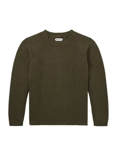 BODE Ribbed-Knit Cashmere Sweater - Men | Thumbnail 1 BODE Ribbed-Knit Cashmere Sweater - Men | Thumbnail 1