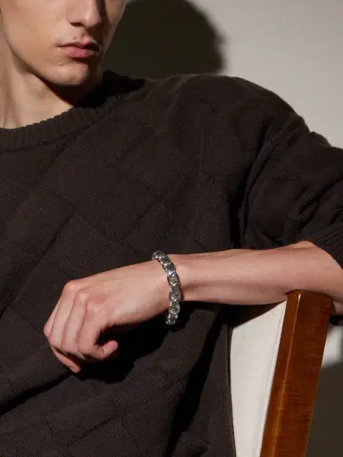 David Yurman Sterling Silver Bracelet - Men | Thumbnail 2 David Yurman Sterling Silver Bracelet - Men | Thumbnail 2