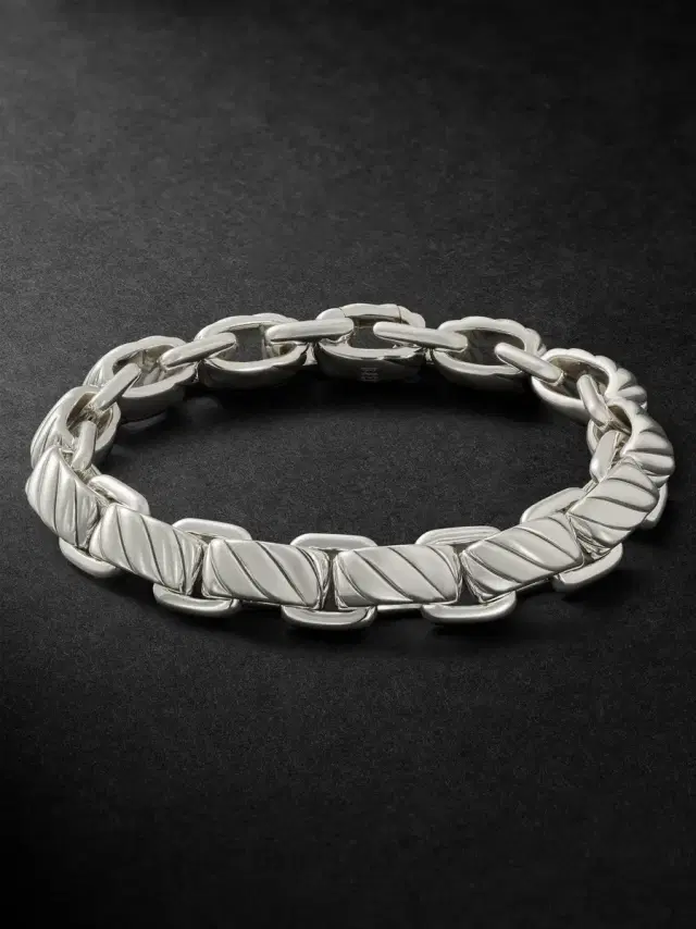 David Yurman Sterling Silver Bracelet - Men