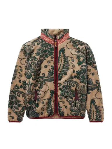 KAPITAL Damask Printed Fleece Jacket - Men | Thumbnail 1