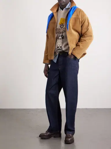 KAPITAL Peckish Totem Pole Intarsia Wool-Blend Sweater - Men | Thumbnail 2 KAPITAL Peckish Totem Pole Intarsia Wool-Blend Sweater - Men | Thumbnail 2