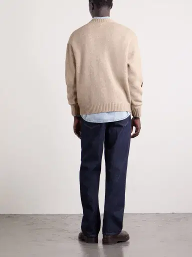 KAPITAL Peckish Totem Pole Intarsia Wool-Blend Sweater - Men | Thumbnail 4 KAPITAL Peckish Totem Pole Intarsia Wool-Blend Sweater - Men | Thumbnail 4