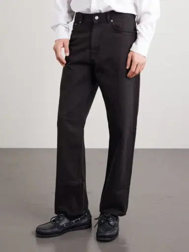 NN07 Otis 1874 Straight-Leg Organic Cotton-Gabardine Trousers - Men | Thumbnail 3 NN07 Otis 1874 Straight-Leg Organic Cotton-Gabardine Trousers - Men | Thumbnail 3