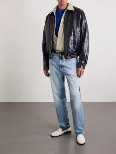 Versace Embellished Straight-Leg Jeans - Men | Thumbnail 2 Versace Embellished Straight-Leg Jeans - Men | Thumbnail 2