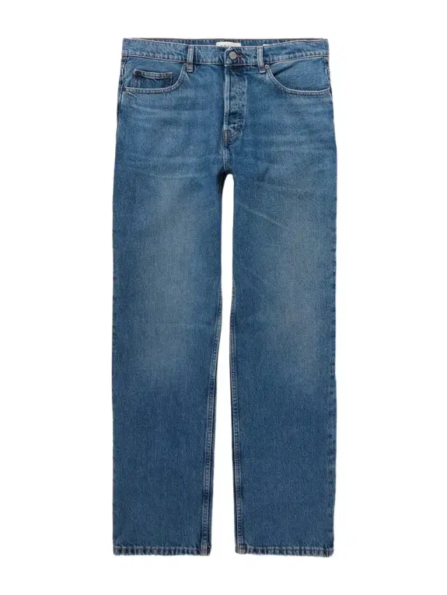 Relaxed Straight-Leg Jeans - Men