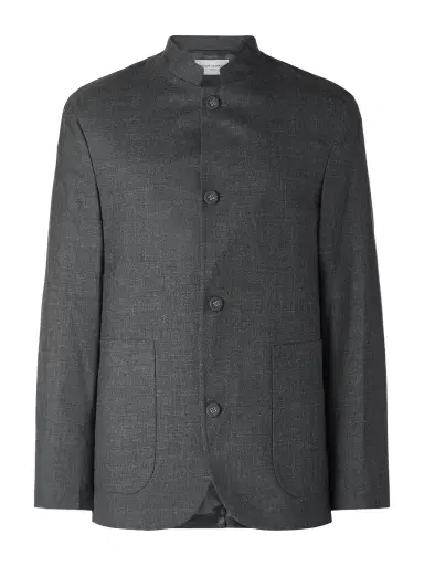 OFFICINE GÉNÉRALE Meryl Virgin Wool, Silk and Linen-Blend Jacket - Men | Thumbnail 1 OFFICINE GÉNÉRALE Meryl Virgin Wool, Silk and Linen-Blend Jacket - Men | Thumbnail 1