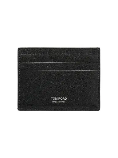Tom Ford Pebble-Grain Leather Cardholder - Men | Thumbnail 1 Tom Ford Pebble-Grain Leather Cardholder - Men | Thumbnail 1