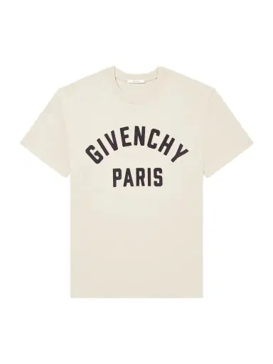 Givenchy Logo-Appliquéd Cotton-Jersey T-Shirt - Men | Thumbnail 1 Givenchy Logo-Appliquéd Cotton-Jersey T-Shirt - Men | Thumbnail 1