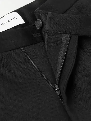 Givenchy Straight-Leg Pleated Grain De Poudre Wool Trousers - Men | Thumbnail 4 Givenchy Straight-Leg Pleated Grain De Poudre Wool Trousers - Men | Thumbnail 4